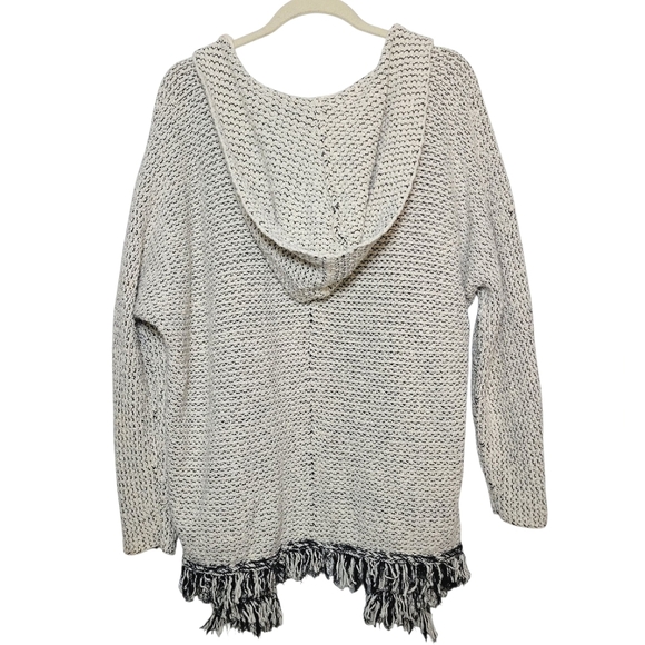 Free People Gray Hooded Cardigan - Picture 4 of 12